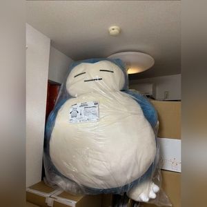 200cm - 6'5" Stuffed Snorlax Beanbag Cushion!
